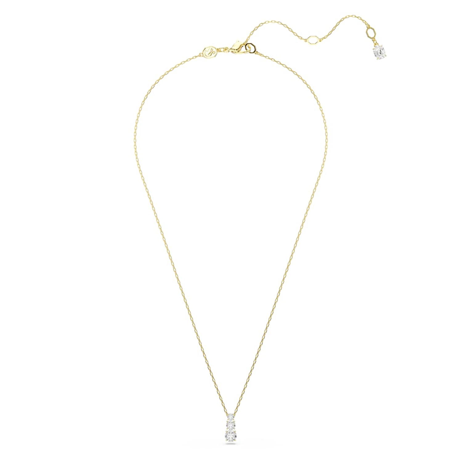 Swarovski Stilla Gold Coloured Necklace 5723298