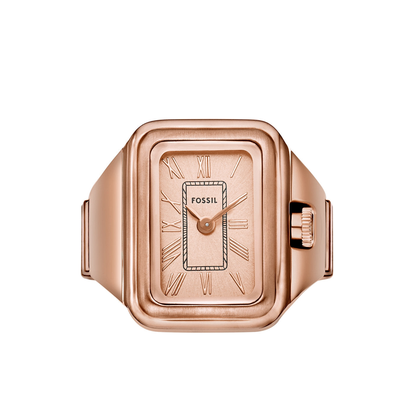 Fossil Raquel Rose gold Watch ring ES5345