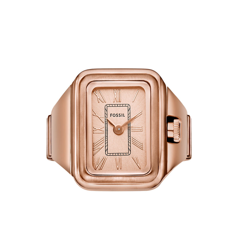 Fossil Raquel damen Ringuhr Roségold ES5345-zoom-