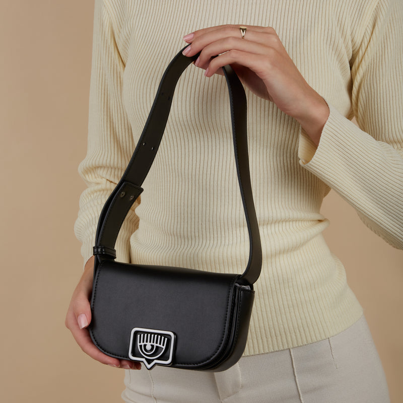 Chiara Ferragni Eyelike damen Schultertasche Schwarz 75SB4BBB-ZS517-899-zoom-