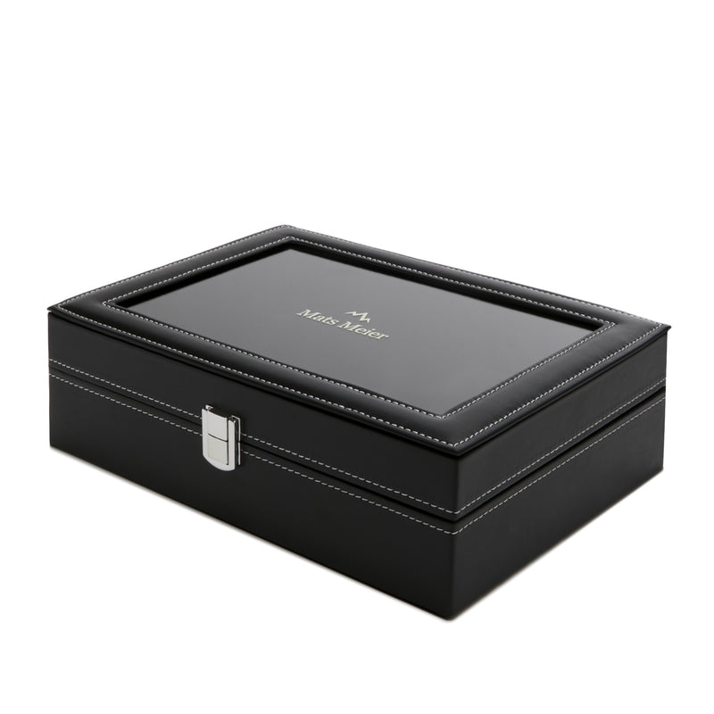 Mats Meier Mont Fort herren Uhrenbox Schwarz MM-Watchbox-1916-zoom-