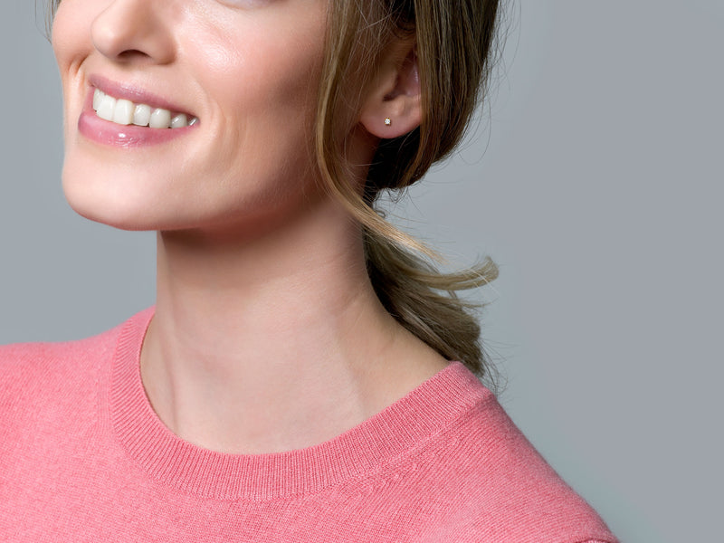 Blush damen Ohrknöpfe Gold 7138YZI-zoom-