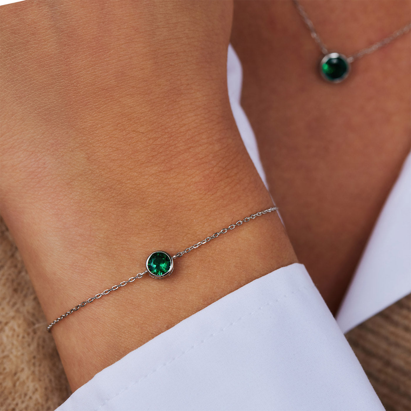 Violet Hamden Venus 925 Sterling Silver BraceletwithBirthstone VH320009-AUG