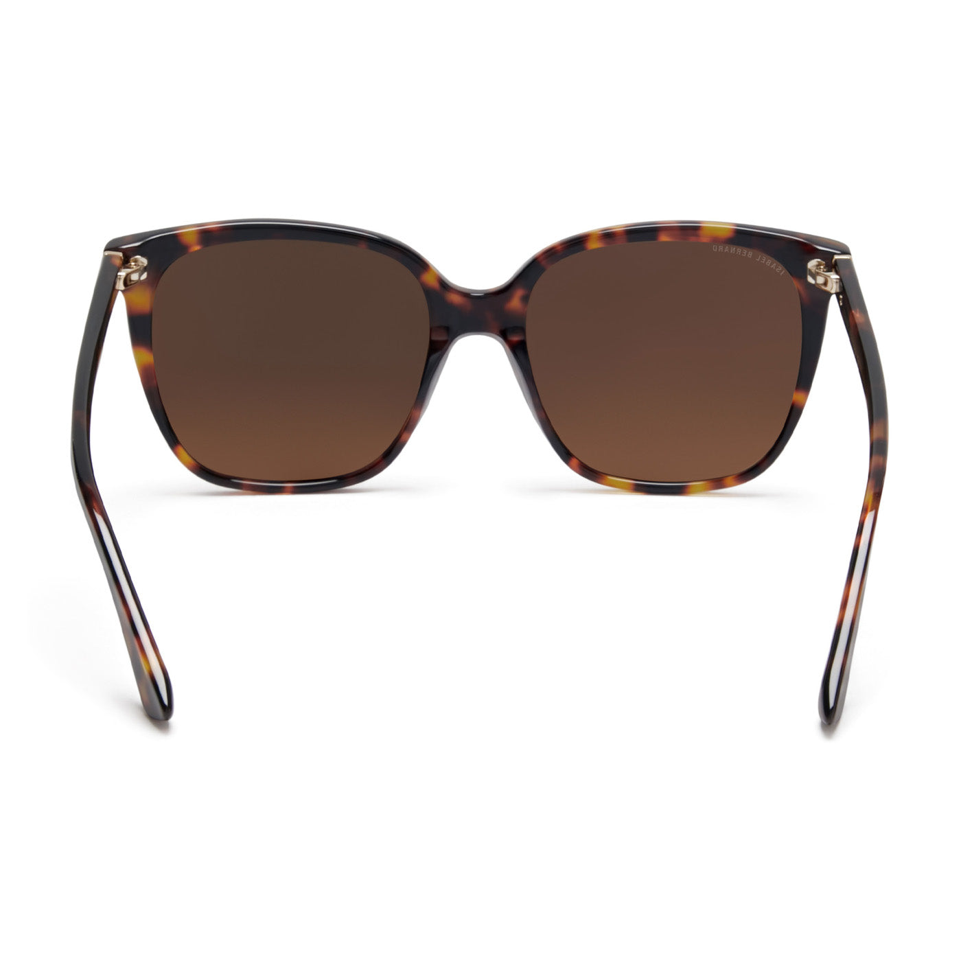 Isabel Bernard La Villette Raison Brown Tortoise Vierkante Sunglasses IB400007-14-14
