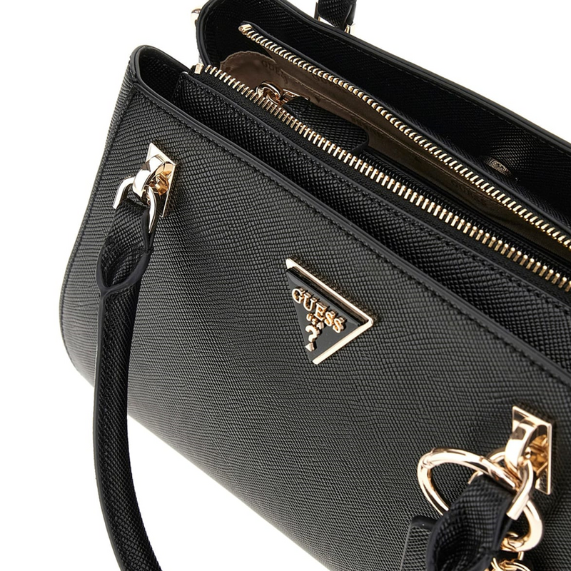 Guess Noelle Black Luxury Handbag HWZG96-72070-BLA-zoom-