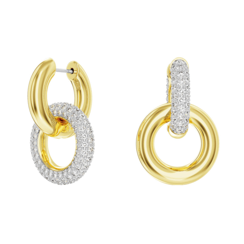 Swarovski Dextera Gold Earrings 5668818