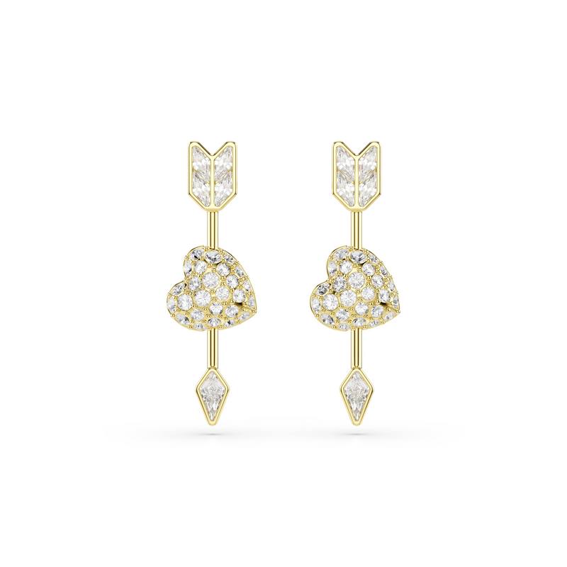 Swarovski Idyllia Gold Plated Earrings 5737295-zoom-