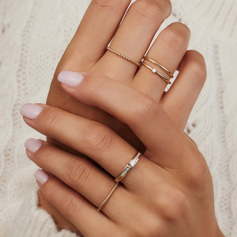 Isabel Bernard Rivoli Aélys 14 Karat | Gold Ring IB330076-52-zoom-