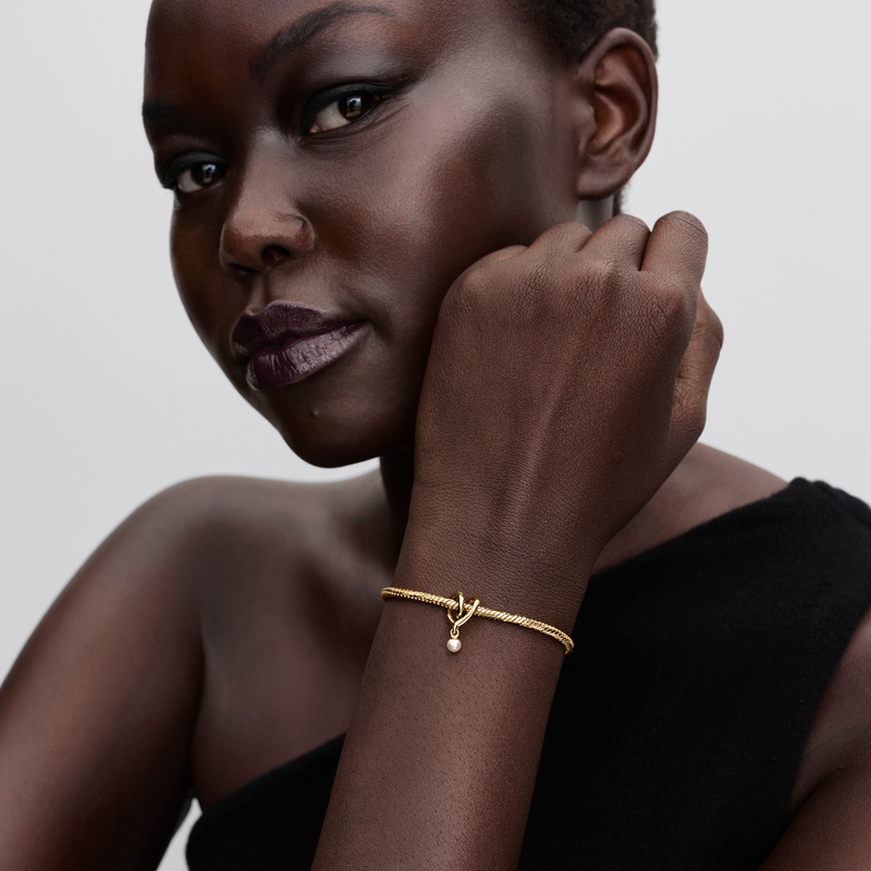 Pandora Moments Gold Plated Wrapped Heart Charm 764138C01-zoom-