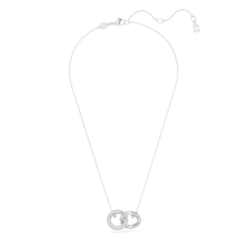 Swarovski Dextera Silberfarbene Anhänger 5670251 (Länge: 38.00 - 45.00 CM)-zoom-