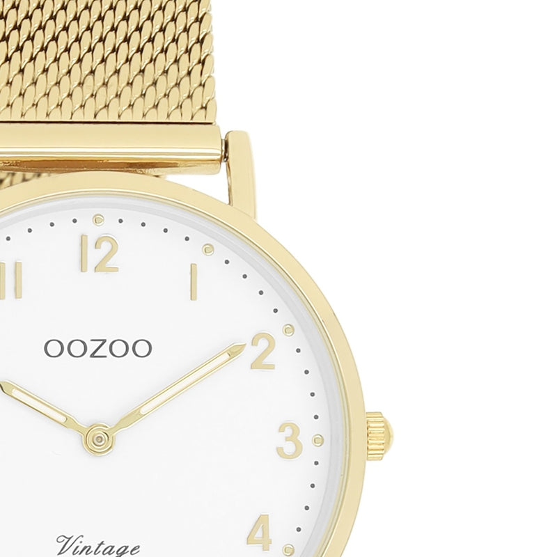 OOZOO Vintage damen Uhr Gold C20347-zoom-