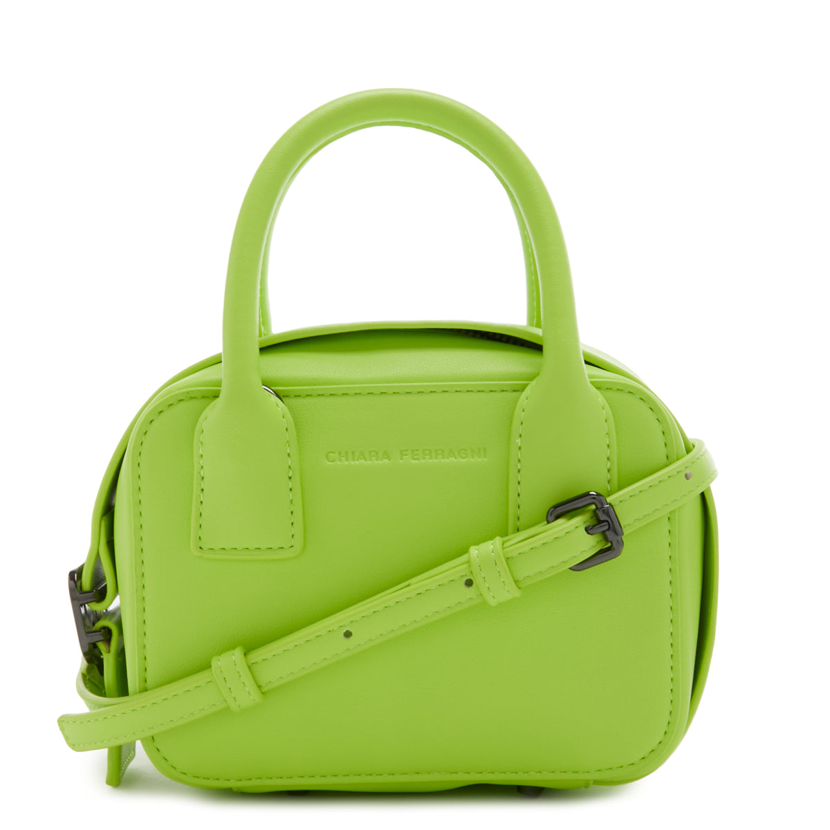 Chiara Ferragni Eyelike Green Crossbody Bag 75SB4BBD-ZS517-109