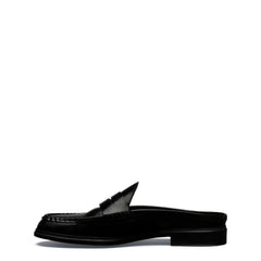 Vendôme Blandine black spazzolato leather mules IB51016-601-35