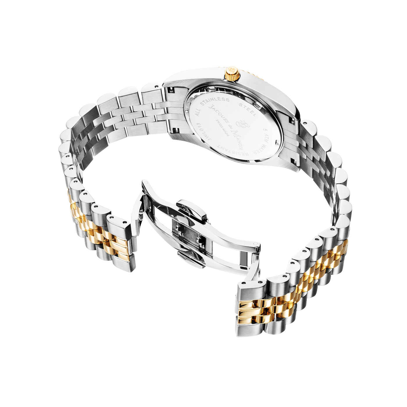 Jacques du Manoir Inspiration Classic Gold Watch JWG02202