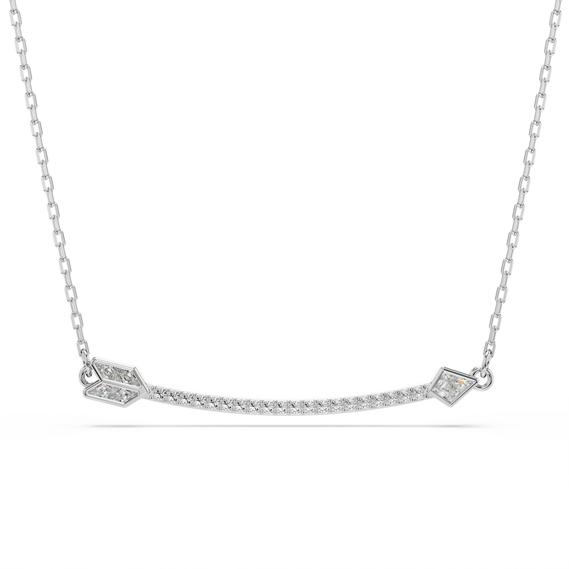 Swarovski Idyllia Silver Necklace 5737293-zoom-